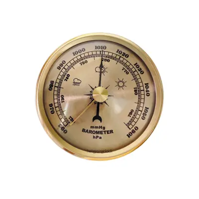 70mm Analogni Barometer - Natančen Instrument Vremenske Postaje za Dom Gold