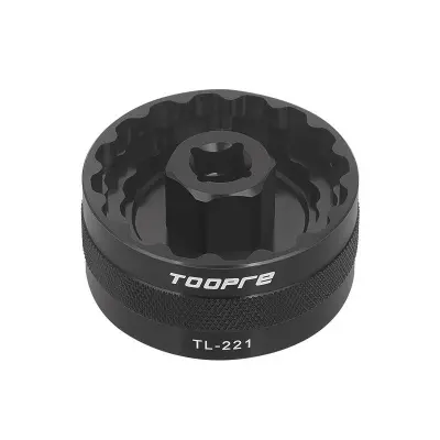 Orodje za spodnji nosilec kolesa - BB vtičnica iz aluminijeve zlitine za odstranjevanje in namestitev gonilke gorskega kolesa Black