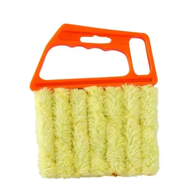 Krtača za čiščenje žaluzij - PP bombažna krpa, odstranljivo orodje Red