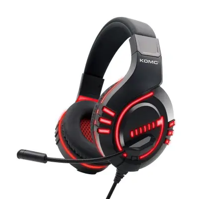 Rdeče žične slušalke - Poglobljena izkušnja igranja iger