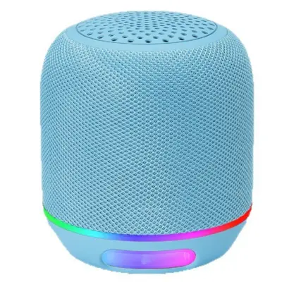 Kompakten brezžični Bluetooth zvočnik s HiFi zvokom in baterijo Blue