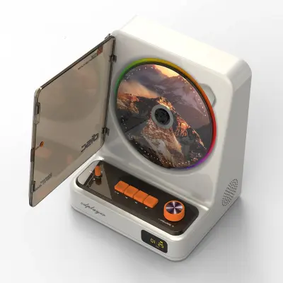 Prenosni CD predvajalnik z Bluetooth 5.1, FM radiem, USB & AUX vhodom