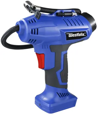 Baterijska 18V črpalka za pnevmatike ADLP18 0-11 bar LCD zaslon LED luč