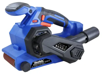 Bandschleifer WABS18 18V brez akumulatorja - ergonomski brusilnik traku za les in kovino