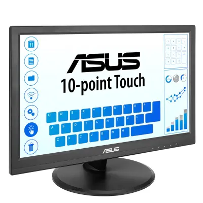 Informacijski/interaktivni monitor ASUS VT169HE, 39,6 cm (15.6"), FHD, IPS, HDMI/USB, na dotik