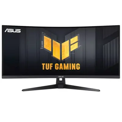 Monitor ASUS TUF VG34VQ3B, 86,4 cm (34"), UWQHD VA, 180 Hz, FreeSync, zvočniki, ukrivljen, gaming