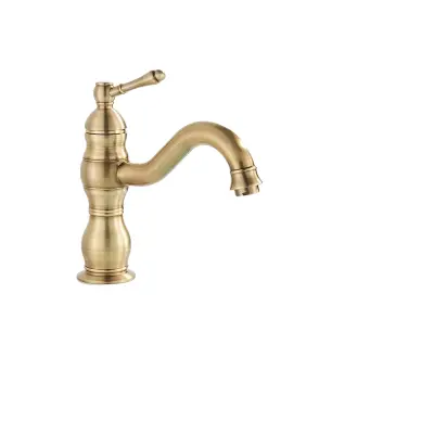 Pipa za umivalnik, trdna konstrukcija iz medenine, sodoben dizajn, starinska medenina