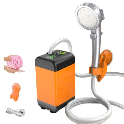 Prenosná vonkajšia sprcha, batéria s vysokou kapacitou, inteligentný displej teploty - Typ 1