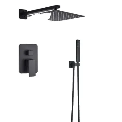 Súprava sprchovej batérie, systém dažďovej sprchy, nástenná montáž