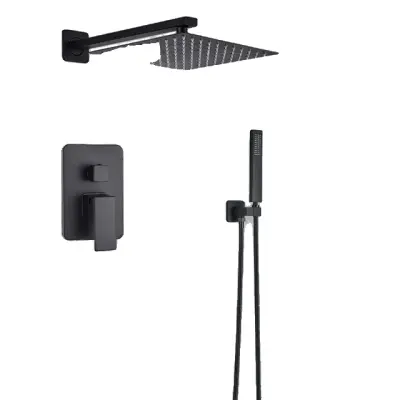 Súprava sprchovej batérie, systém dažďovej sprchy, nástenná montáž