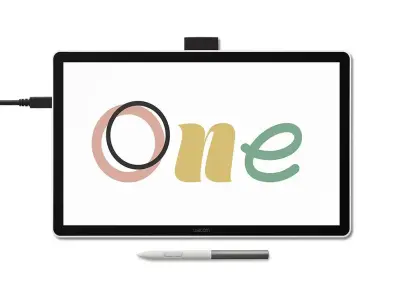 Grafični zaslon WACOM One 14, Full HD, USB-C