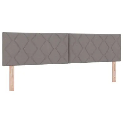 vidaXL Vzglavje Taupe 180 cm blago