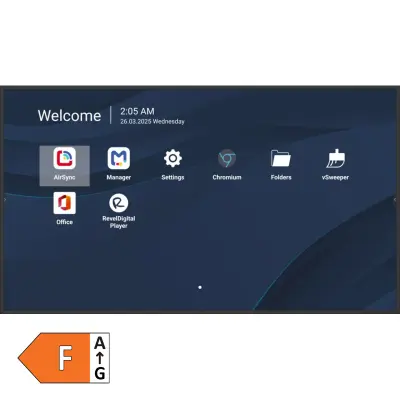 VIEWSONIC CDE4331-1C 109 cm (43") 4K TFT HDMI/WiFi ProAV brezžični informacijski monitor