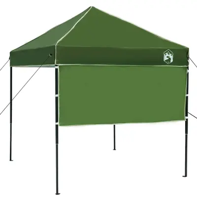 vidaXL Nadstrešni šotor Zelena 194 x 194 x 251 cm blago
