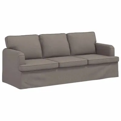 vidaXL Kavč Taupe Splošne dimenzije: 201 x 80 x 85 cm (Š x G x V)