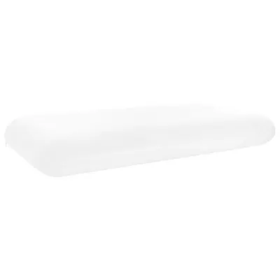 vidaXL Vzglavnik za spanje Enobarvno Bela 74 x 39 x 13 cm