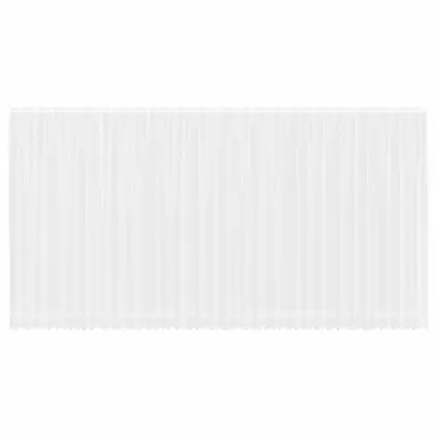 vidaXL Čipkasta Zavesa z zavesami Bela 300 x 900 cm Poliester