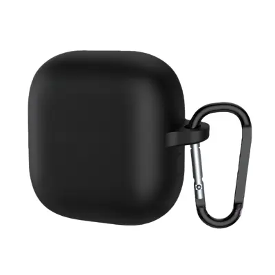 Zaščitno silikonsko ohišje, združljivo s Huawei FreeClip Bluetooth slušalkami s kavljem Black