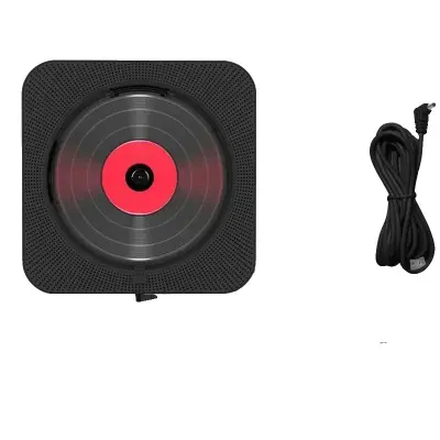 Prenosni CD predvajalnik, Bluetooth zvočnik, FM radio -črna