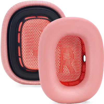 Nadomestni/združljivi deli – 2-Pack Lambskin Ear Cushions compatible with Apple AirPods Max Pink