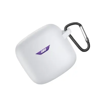 Silikonsko Ohišje, Kompatibilno z JBL Tune Flex/Small Bean Bluetooth Slušalkami White