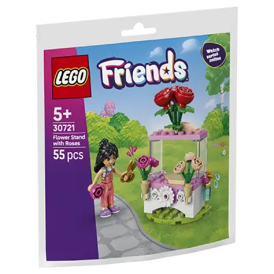 LEGO Friends 30721 Cvetličarska stojnica z vrtnicami