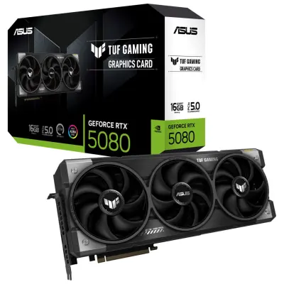 Obnovljeno - kot novo - Grafična kartica nVidia RTX5080 Asus TUF Gaming - 16GB GDDR7 (GCAS-644)