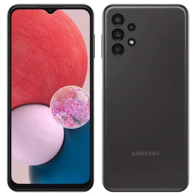 Obnovljeno - znaki rabe - Ecofone Galaxy A13 crn 4G 128 GB 4 GB ram