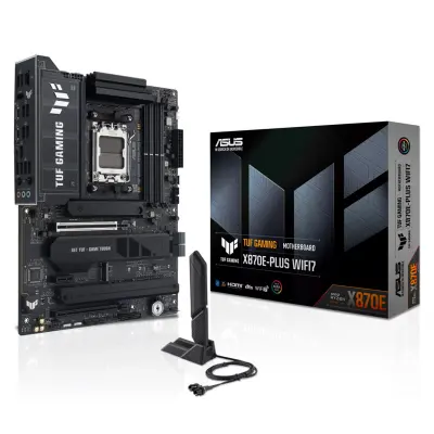 Osnovna plošča ASUS TUF GAMING X870E-PLUS WIFI7 AM5 DDR5 RGB gaming ATX