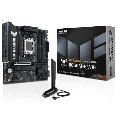 Osnovna plošča ASUS TUF GAMING B850M-E WiFi AM5 gaming ATX