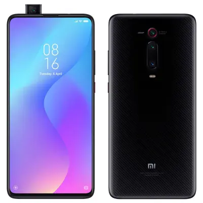 Obnovljeno - znaki rabe - Ecofone Mi 9T Pro crn 64 GB 6 GB ram dual sim