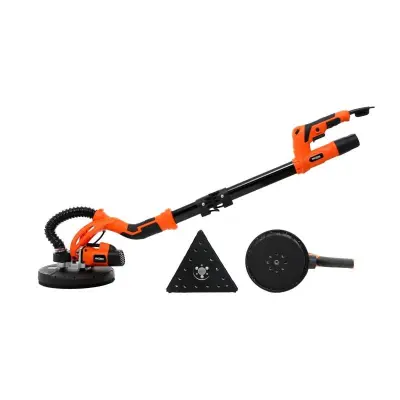 710W teleskopska žirafa za brušenje okrogla + trikotna glava in torba