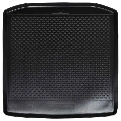 vidaXL Preproga za prtljažnik Črna TPE