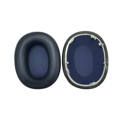 Nadomestni/Združljivi Deli - Sony WH-1000XM6 Slušalke - Ovčje Usnje Blazinice Blue