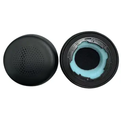 Zamenjava ušesnih blazinic za JLab Go Lux ANC - proteinske usnjene blazinice (2 kosa) Black