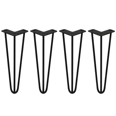 4 x 14" lasnice - 3-krake - 10 mm - črne