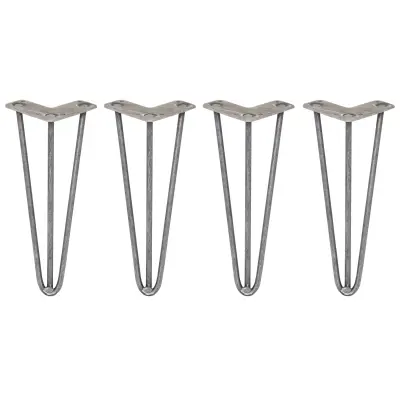 4 x 12" lasnice - 3-krake - 10 mm - surovo jeklo