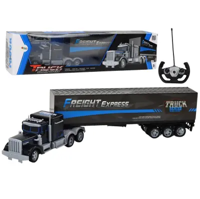 Aku. daljinsko voden tovornjak LED luči 27MHZ moder 60cm