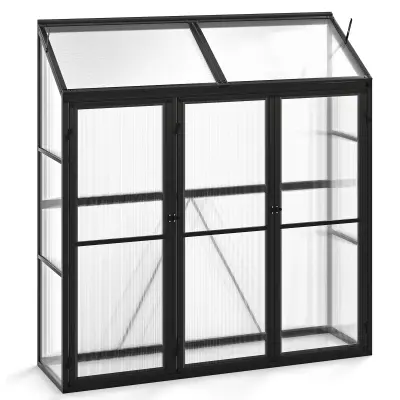 Prehodni rastlinjak Mini rastlinjak 180 x 52 x 190 cm