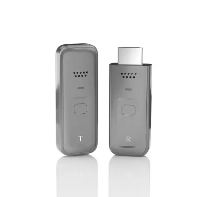 Komplet brezžičnega HDMI video oddajnika in sprejemnika, 1080P Plug & Play Grey