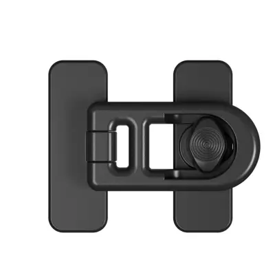 6-Pack lepilnih zapor za hladilnik - enostavna namestitev in varnost otrok Black