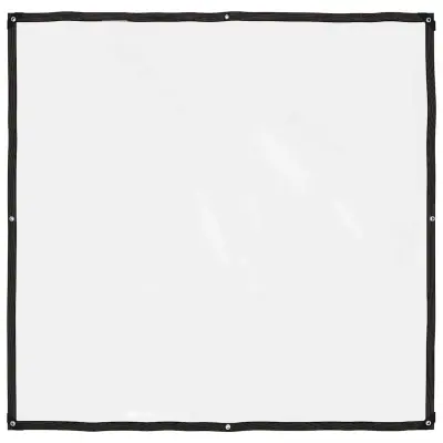 vidaXL Prozorna ponjava z očesci 2 x 2 m polietilen