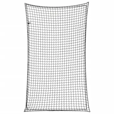 vidaXL Mreža za prikolico z elastično vrvjo črna 5x3 m PP