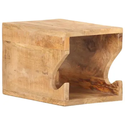 vidaXL Stensko stojalo za kolo 35x25x25 cm trden robusten mangov les