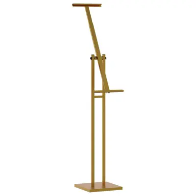 vidaXL Razstave na sejmih Zlata 26,5 x 26,5 x 150 cm Jeklo