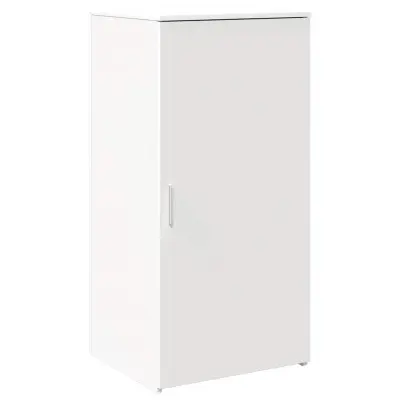 vidaXL shranjevalna omara bela 50x45x103,5 cm inženirski les