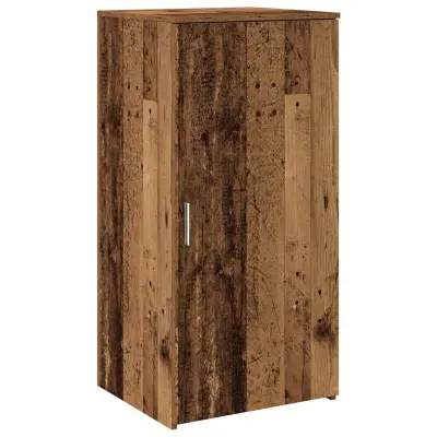 vidaXL shranjevalna omara Old Wood 50x45x103,5 cm inženirski les