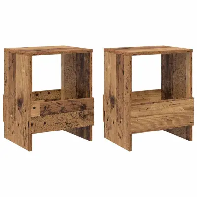 vidaXL Regal za revije 2 pcs Star les 35 x 30 x 45 cm