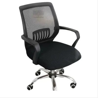 Prevleka za pisarniški stol Black S