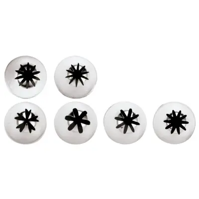 Nastavek za okraševanje tort / set 6kos